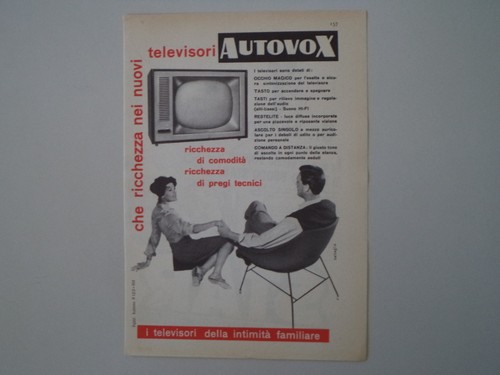 Advertising pubblicità 1959 - advertising,