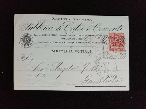 Cartolina casale monferrato - cartolina,