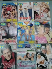 Lotto 9 Riviste TV SORRISI E CANZONI Anni 90 In Buone Condizioni 