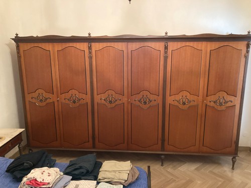Armadio noce vintage con - noce,