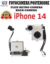 FOTOCAMERA POSTERIORE RETRO CAMERA COMPLETA APPLE IPHONE 14 - ORIGINALE