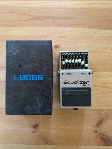 Boss graphic equalizer - ge-7,