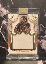 Paolo Maldini MATCH WORN AC Milan Jumbo Relic Patch /25 Topps UCC Reverence SSP