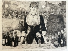 Édouard Manet gravure Eau