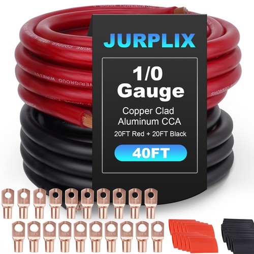 Cavo batteria 40ft awg - 1/0,