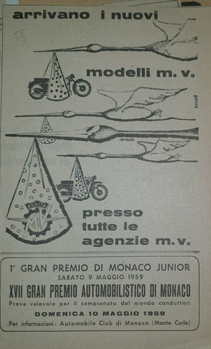 Moto agusta pubblicita - agusta, pubblicita'