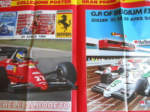 Poster michele alboreto - poster,