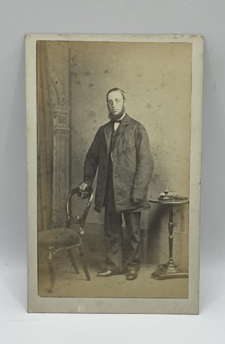 Cdv man with beard sebright - man,