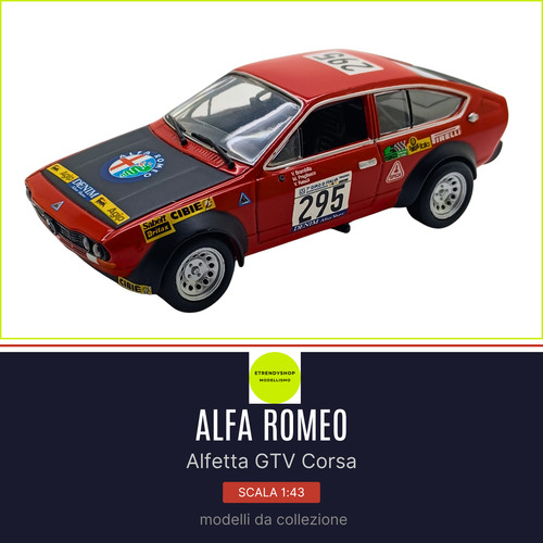 Modellino auto alfa - modellino,