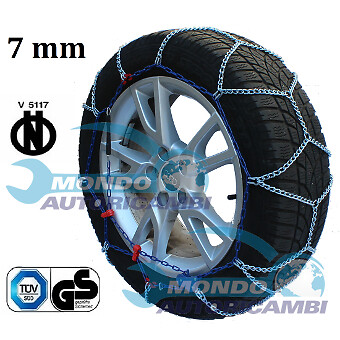 Catene neve 7mm - catene,
