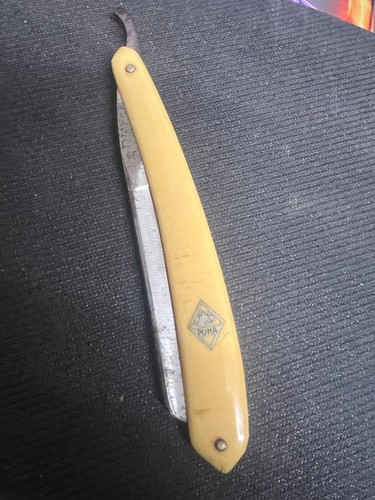 Rasoio dritto vintage puma - dritto, 66