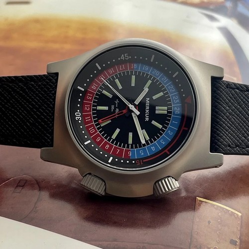 Orologio merkur doppia corona - orologio,