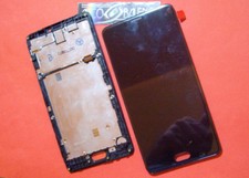 GLS DISPLAY LCD+TOUCH SCREEN+FRAME COVER PER WIKO U FEEL FAB NERO UFEEL CORNICE