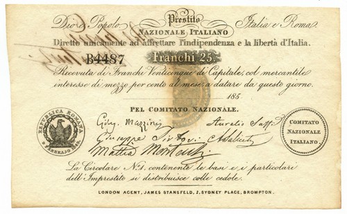 Franchi non emesso prestito - emesso,