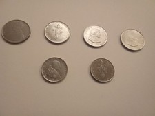 Città Del Vaticano -  5 Monete Lire 50 e 100 - Giovanni XXIII, Paolo VI,...