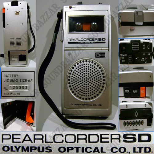 Olympus pearlcorder - pearlcorder, sd