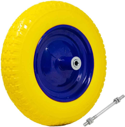 Ruota piena poliuretano - in,