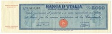 5000 LIRE TITOLO PROVVISORIO