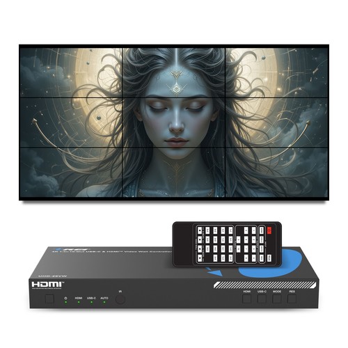 Controller video parete 1 - controller, 4k