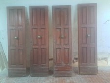 PORTONE INGRESSO A DOPPIA ANTA IN LEGNO MASSELLO