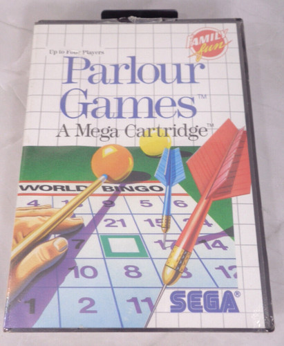 Parlour games sega master - (sega,