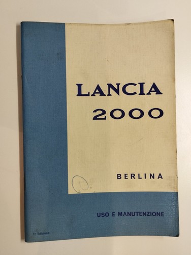 Lancia 2000 berlina uso - 2000,