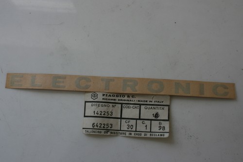 Adesivo cofano electronic - adesivo,