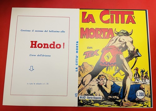 Tex copertina serie n 17 - serie, n.17