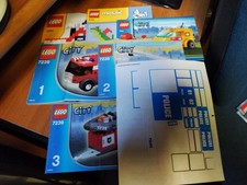 LEGO mosaic 6162 .  LEGO CITY 7731 . 7239 (2) (3)LEGO 5584 ISTRUZIONI MONTAGGIO