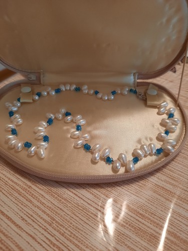 Collana perle acqua - di,