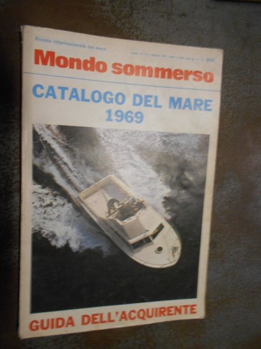 Mondo sommerso febbraio 1969 - sommerso,