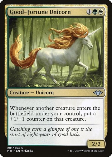 Unicorno buona fortuna - buona,