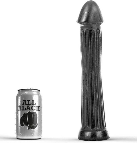 All black dildo - black,
