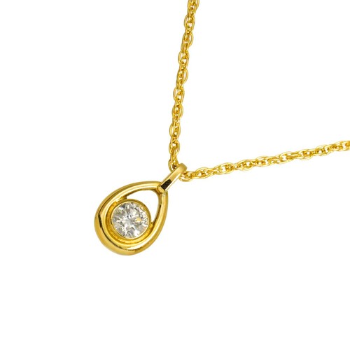 Collana con diamanti - , 0,33