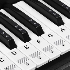 Pianoforte tastiera adesivi - pianoforte,