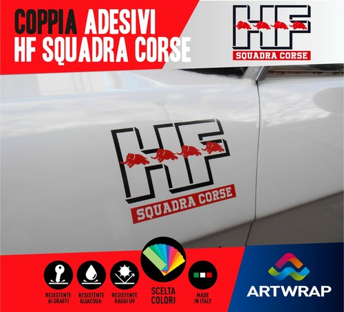 Coppia adesivi stickers lancia - coppia,