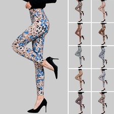 Leggings donna sexy vita alta