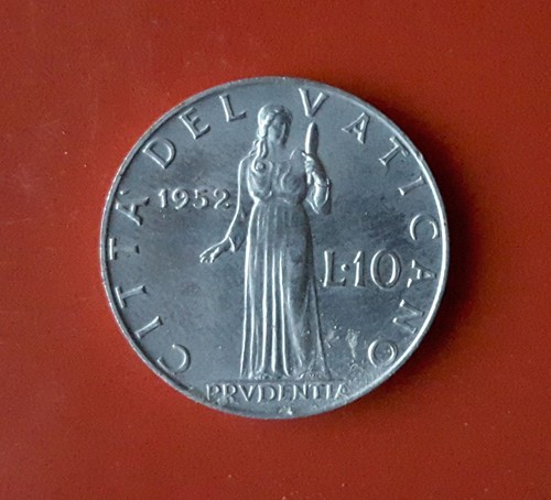Lire 1952 vaticano - 1952,