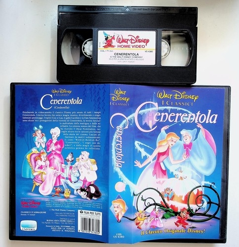 Cenerentola vhs walt disney - cenerentola,
