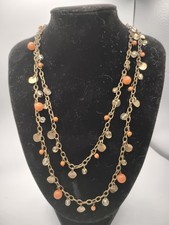 Collana con frange lucite