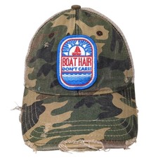 Cappello camionista snapback capelli barca non cura multi sistema operativo regolabile mimetico invecchiato