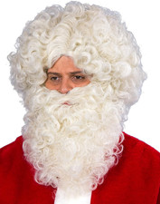 Kit Barba Baffo E Parrucca Babbo Natale