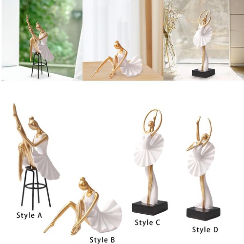 Ballerina girl figurine resina - ballerina,
