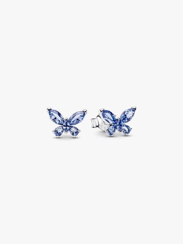 Orecchini pandora farfalla blu - orecchini,