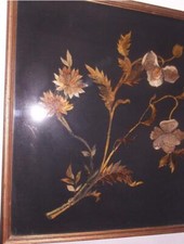 vecchio quadro collage fiori