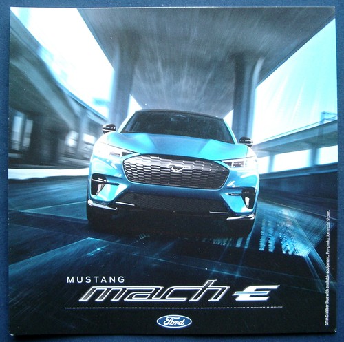 Brochure depliant ford - brochure, mustang