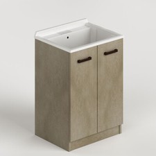Mobile lavatoio in legno