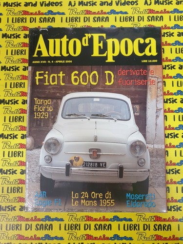 Rivista auto epoca - auto, d'epoca