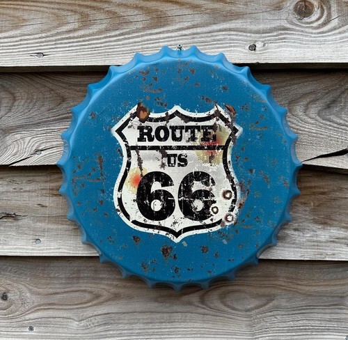 Insegna parete route 66 - insegna,