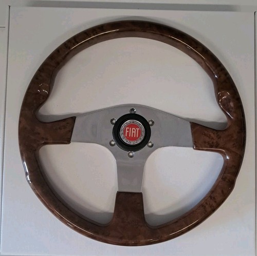 Volante fiat legno radica - legno,